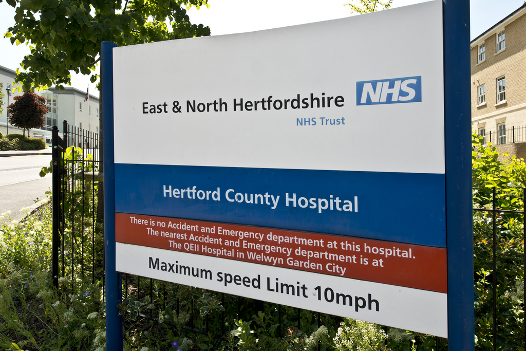 Shops and cafes East and North Hertfordshire NHS Trust