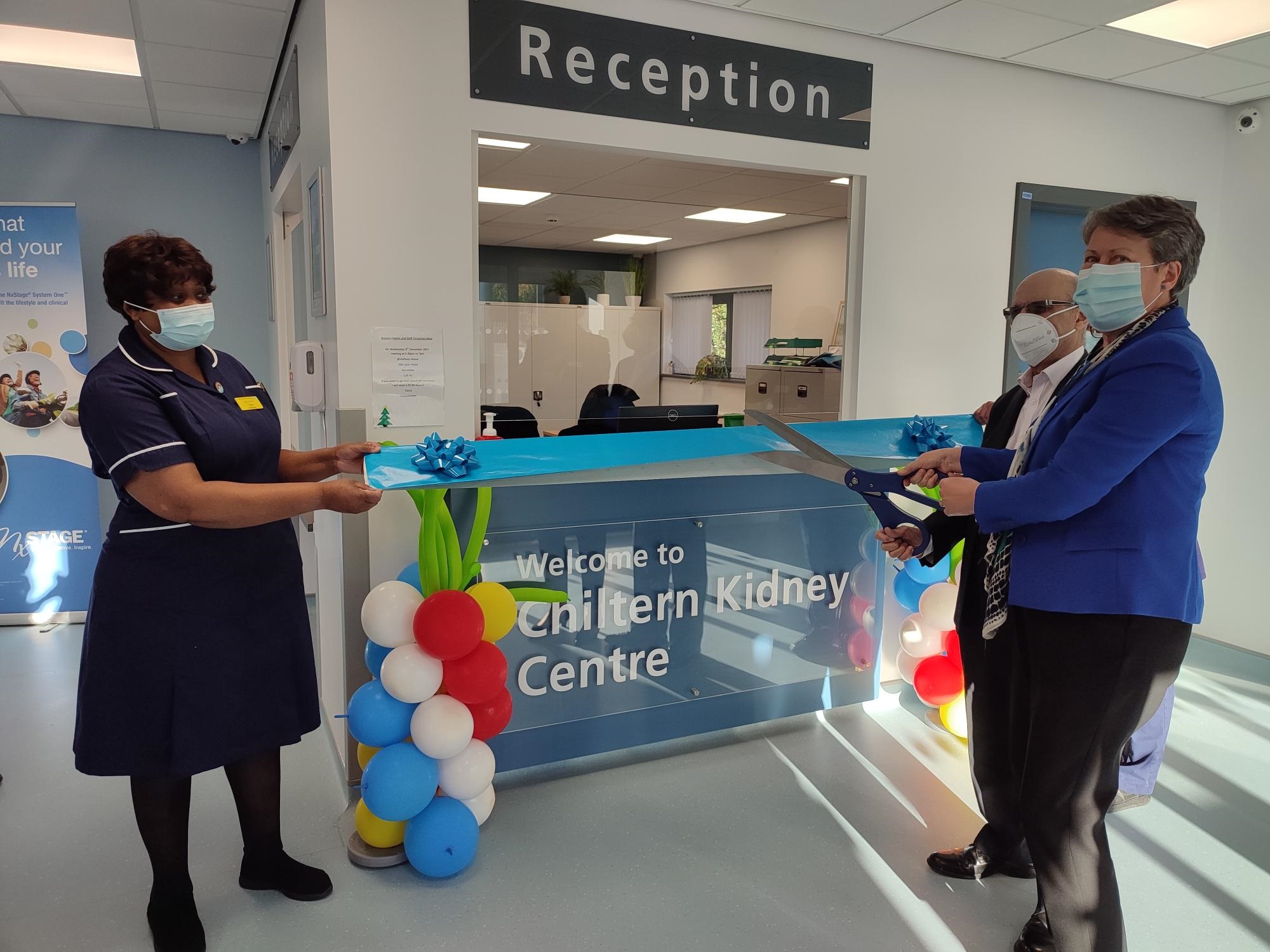 New £4.2 million Chiltern Kidney Centre in Dunstable officially opens